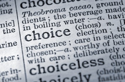 Choice can be confusing