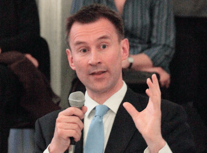 Jeremy Hunt, the Culture Secretary