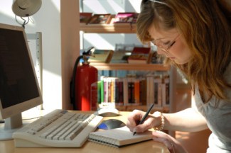 There may be books on the shelf, but young people prefer online learning There may be books on the shelf, but young people prefer online learning