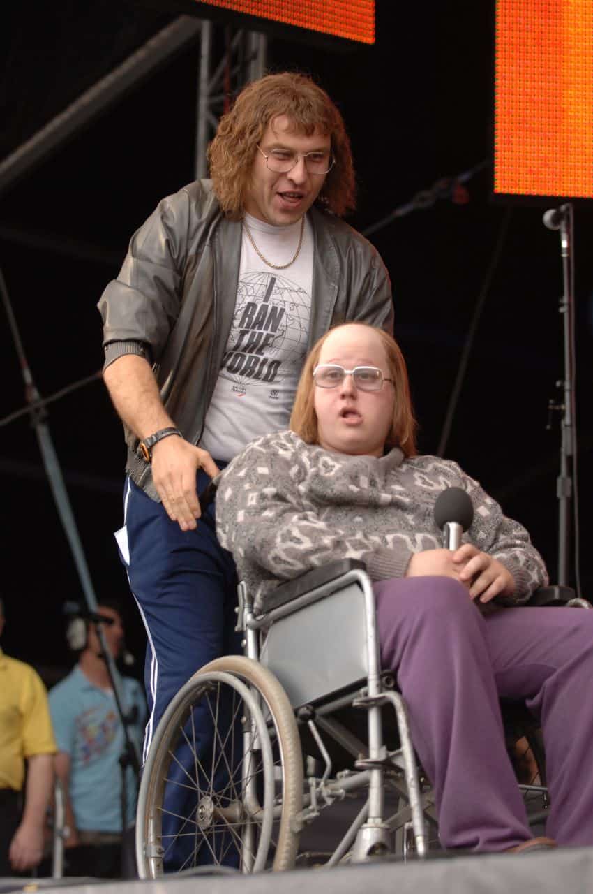 David Walliams with his on-screen partner Matt Lucas; did they influence each other's choice of off-screen partner? Pic courtesy: http://www.flickr.com/photos/admiralty David Walliams with his on-screen partner Matt Lucas; did they influence each other's choice of off-screen partner? Pic courtesy: http://www.flickr.com/photos/admiralty