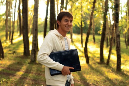 Taking your laptop for a walk may not be as daft as it sounds Taking your laptop for a walk may not be as daft as it sounds