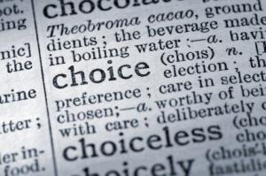 Choice is important to your website visitors