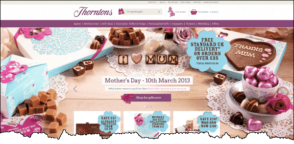 Thorntons Chocolate