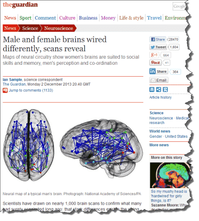 Guardian newspaper website screenshor