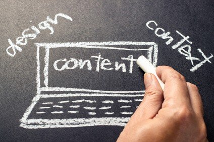 Content being handwritten