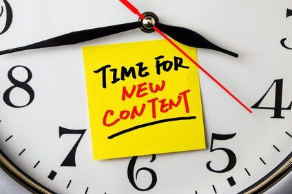 Time for content
