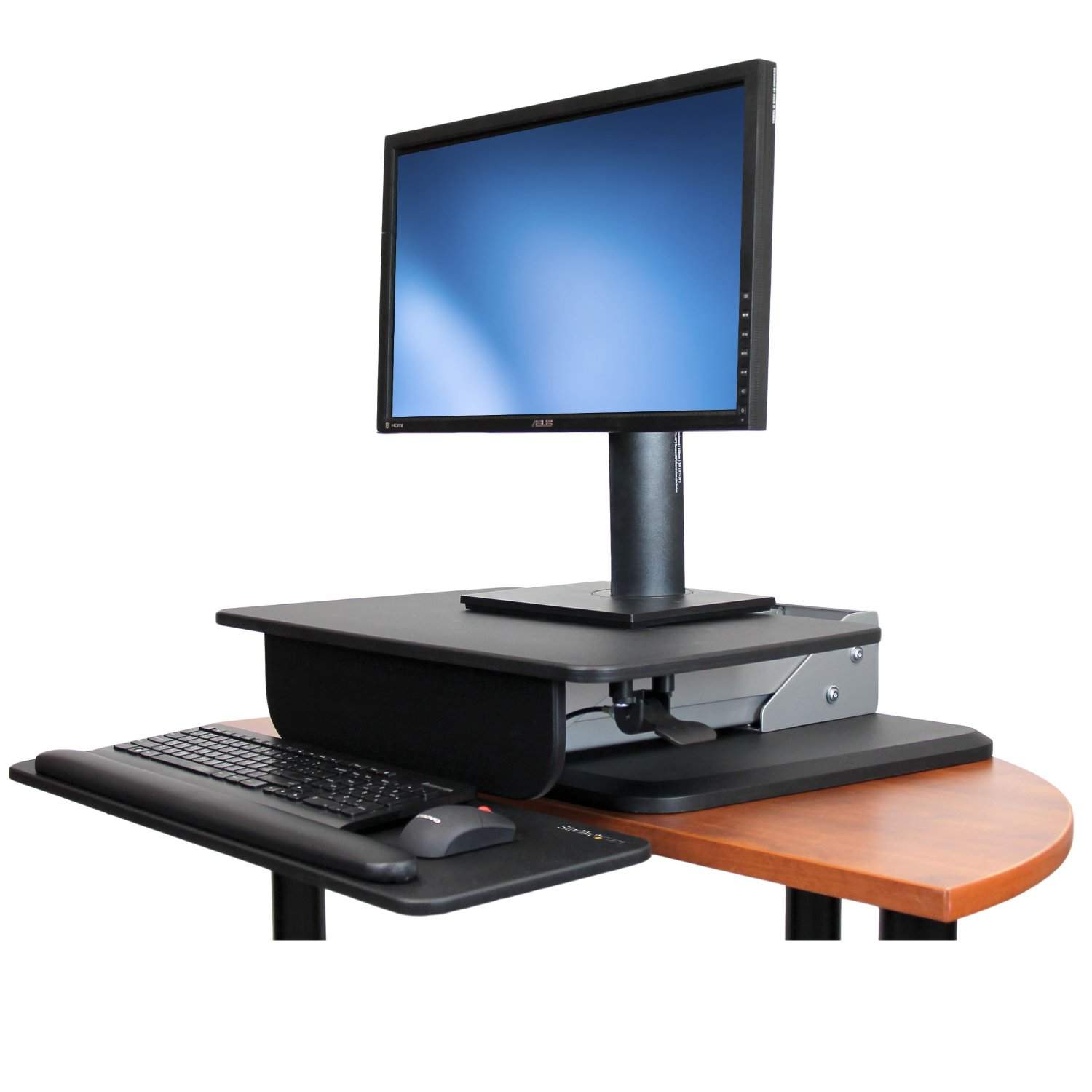 Sit to stand desk
