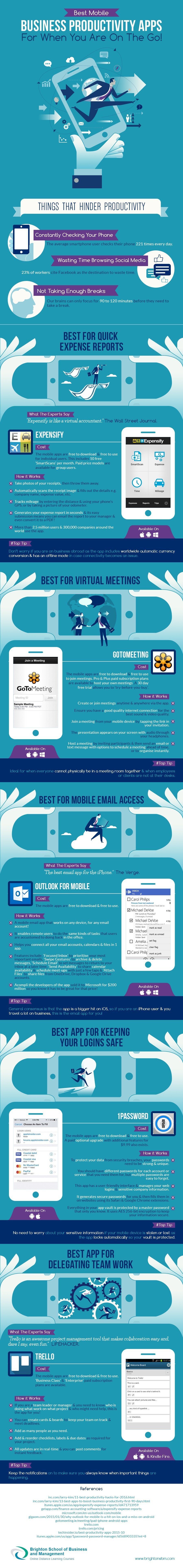Mobile Business Infographic